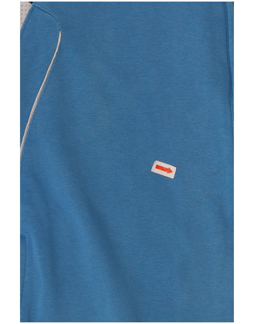 ADIDAS Mens Tracksuit Top Jacket UK 40/42 Médio Azul Colourblock Algodão