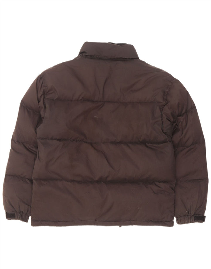 Jaqueta masculina acolchoada Champion UK 40 grande poliéster preto