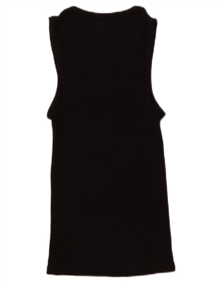 Colete masculino LEVI'S UK 38/40 algodão preto médio