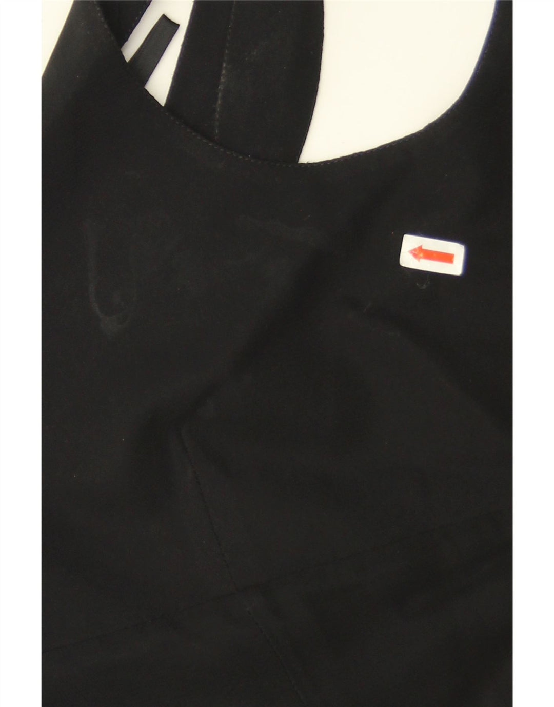 Vestido feminino Swish Halter UK 10 pequeno preto viscose