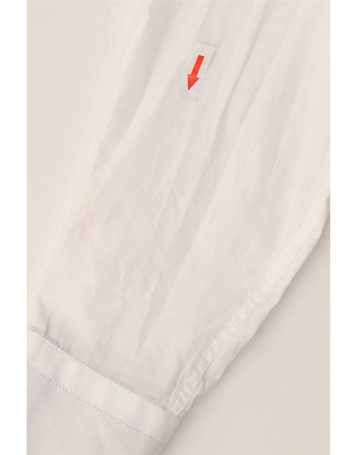 Camisa masculina Harmont & Blaine grande algodão colorido branco