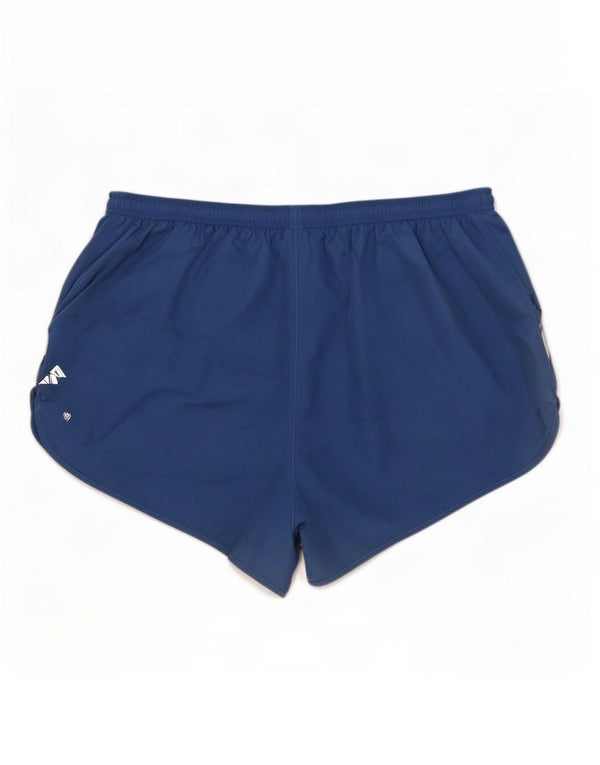 Shorts esportivos masculinos Nike 2XL azul colorblock poliéster