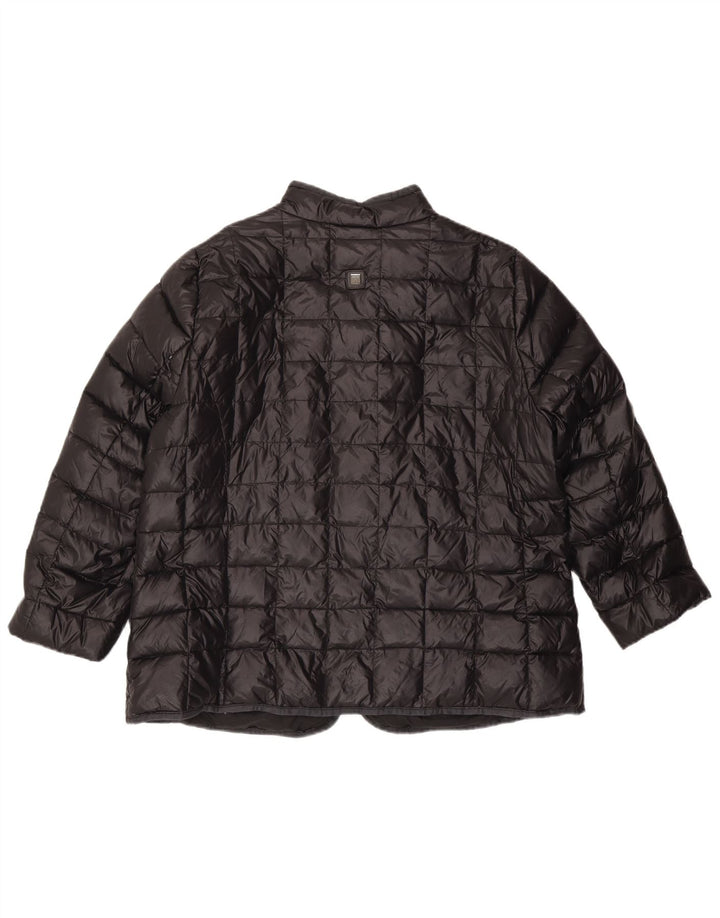 Jaqueta acolchoada feminina Perte by Krizia UK 22 3XL preta