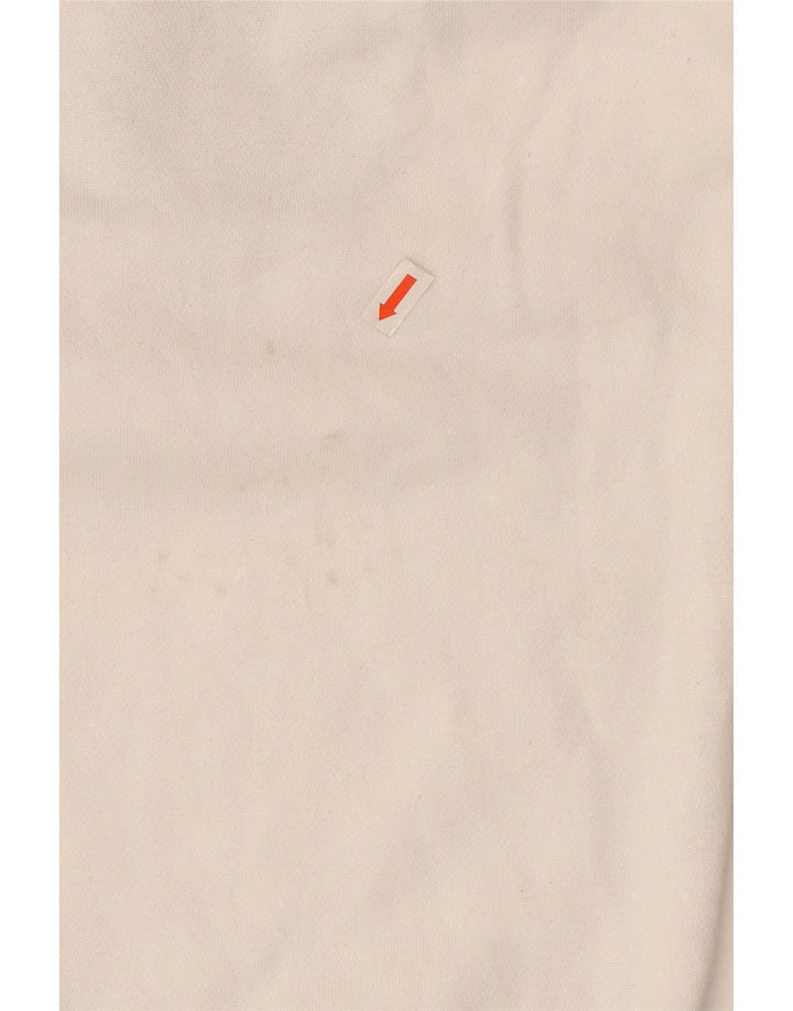 Moletom gráfico masculino Nike Jumper médio preto colorblock algodão