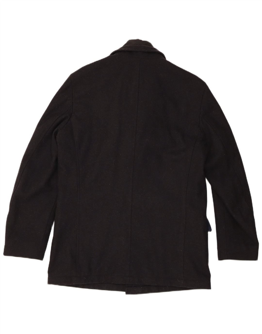 Casaco corta-vento masculino Pierre Cardin IT 50 grande lã azul marinho