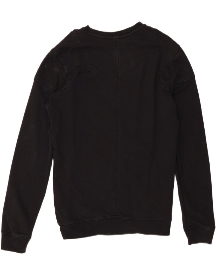 Diesel Mens Moletom Jumper XL Algodão Preto