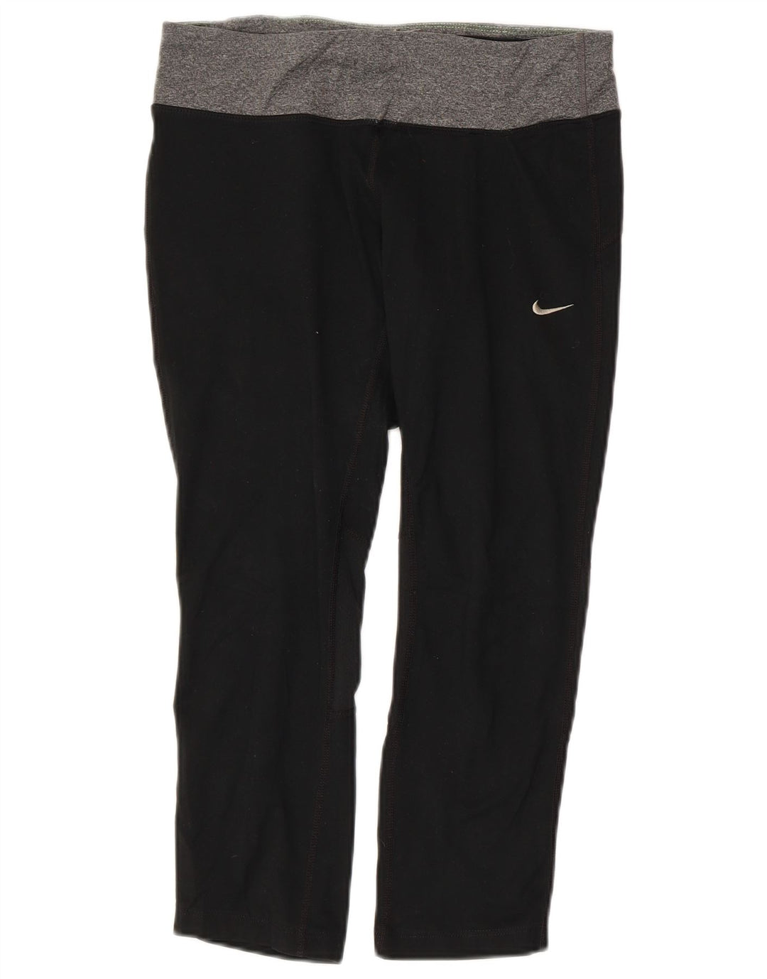 Calça legging feminina Nike Dri Fit Capri UK 10 pequena preta
