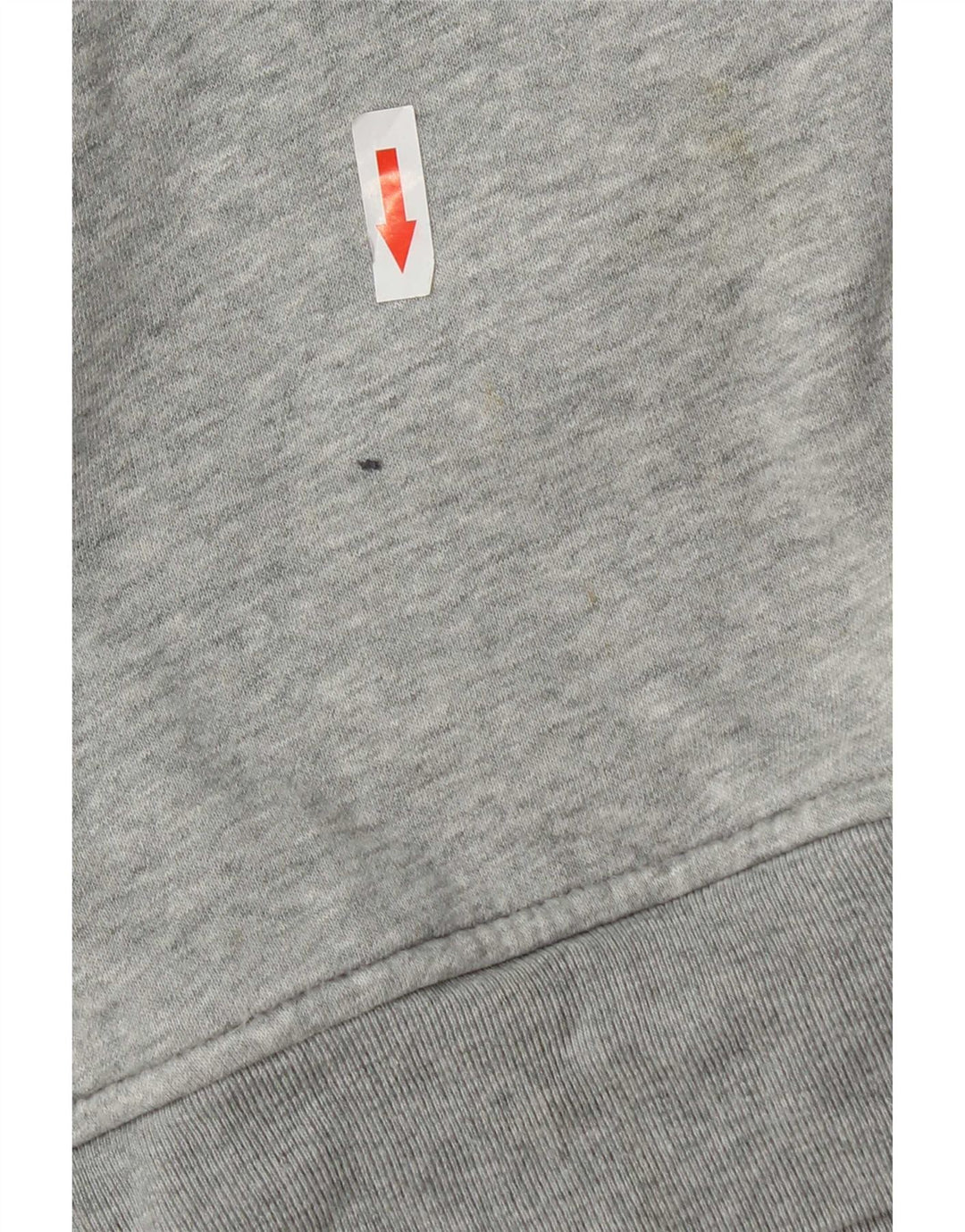 Suéter masculino com capuz Gap algodão manchado cinza médio