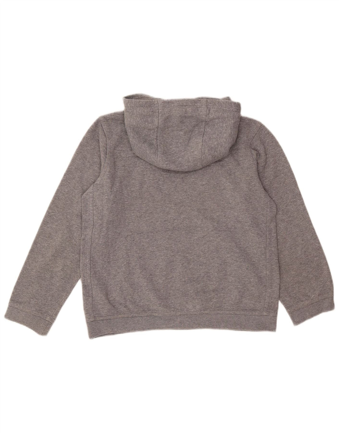 Jumper com capuz NIKE Boys Standard Fit 12-13 anos grande cinza algodão