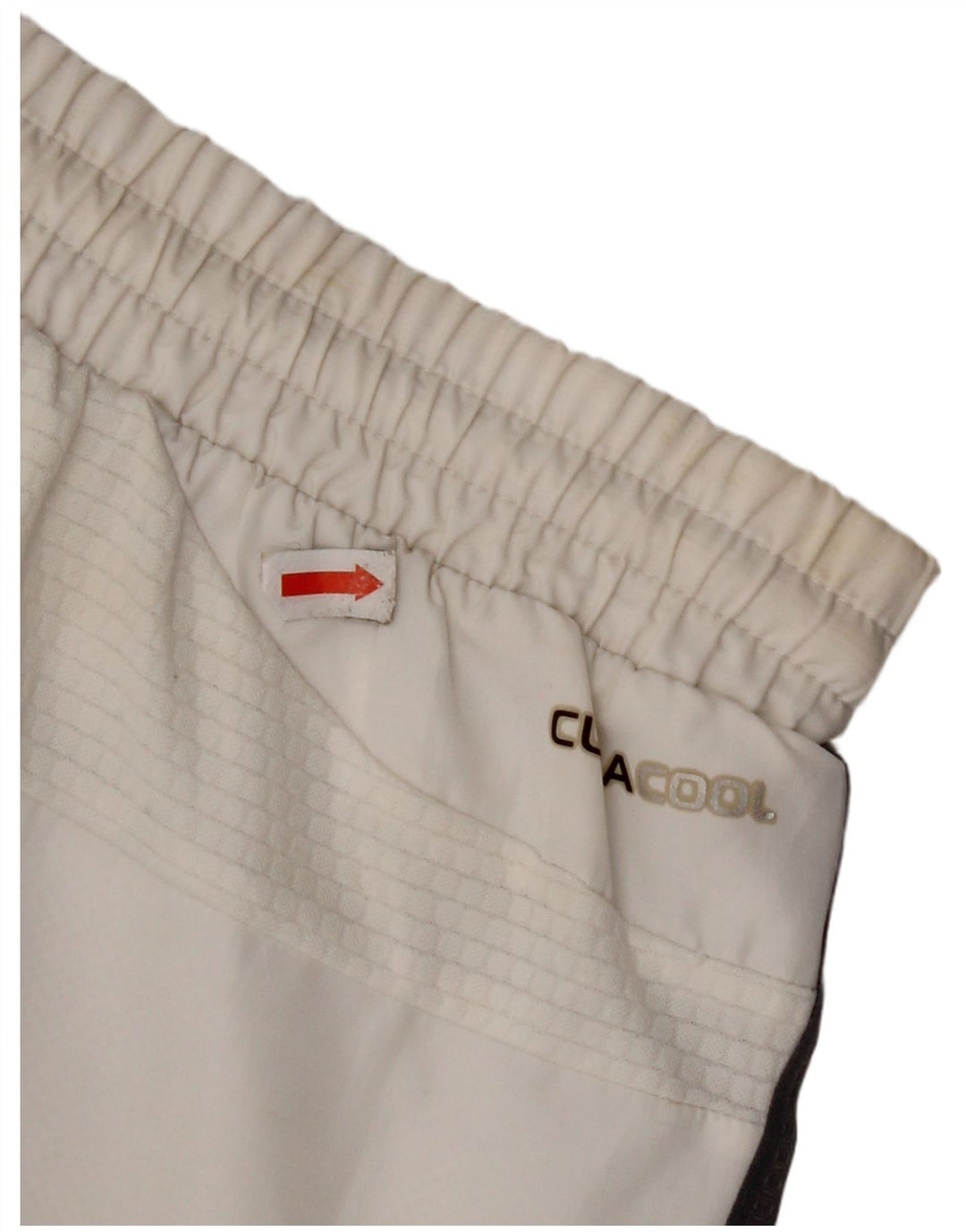 ADIDAS Mens Clima 365 Sport Shorts Médio Branco Colourblock Poliéster