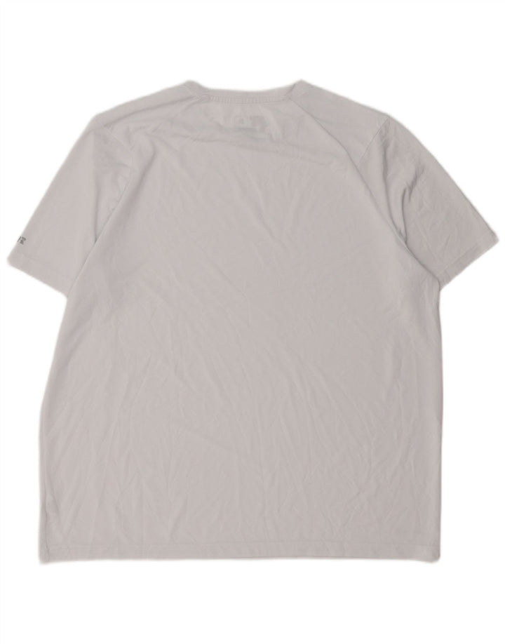 Camiseta masculina RUSSELL ATLÉTICA Top UK 46/48 XL poliéster branco