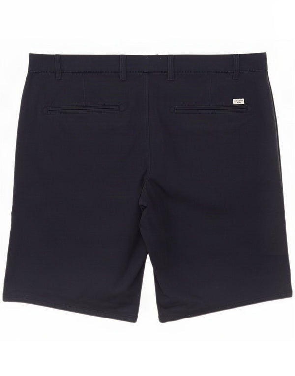 Jack & Jones Mens Chino Shorts 4XL W50 Algodão Azul Marinho