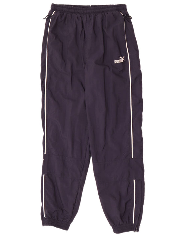 Calça de treino masculina Puma Joggers grande azul marinho nylon