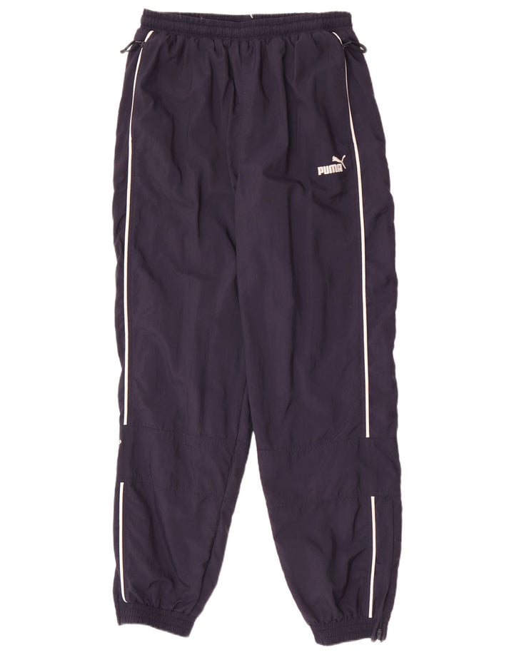 Calça de treino masculina Puma Joggers grande azul marinho nylon