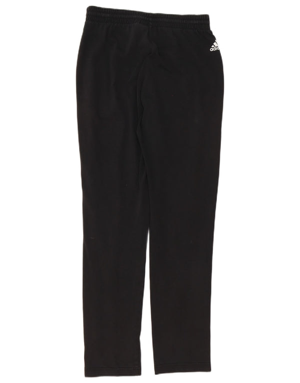 Adidas Mens Graphic Calças de treino pequeno algodão preto