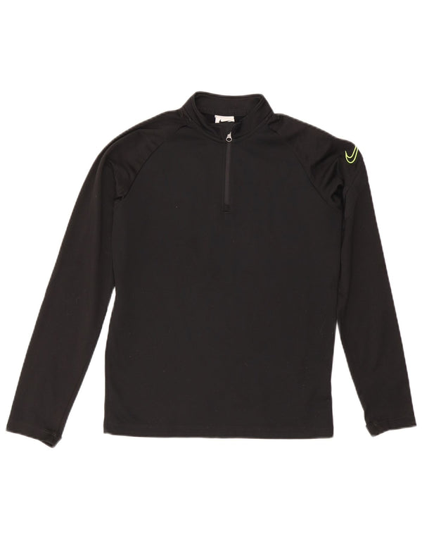 Nike Boys Dri Fit Graphic Pullover Treino Top 10-11 Anos Médio Preto