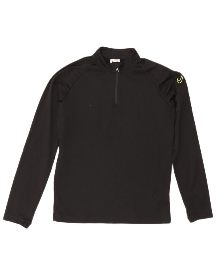 Nike Boys Dri Fit Graphic Pullover Treino Top 10-11 Anos Médio Preto