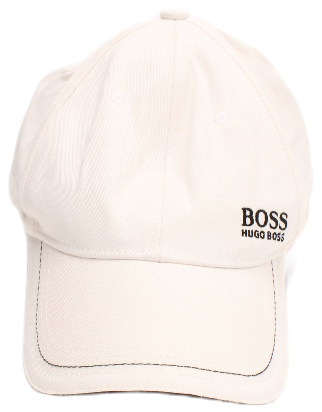 Hugo Boss Boné de beisebol gráfico masculino tamanho único algodão branco