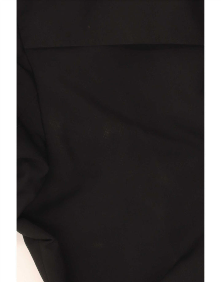 Casaco impermeável feminino Marks & Spencer UK 20 2XL preto poliéster
