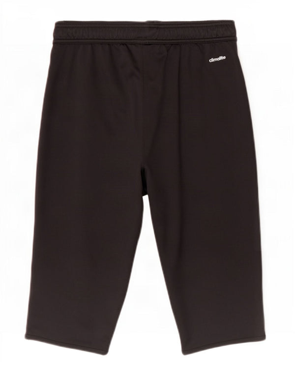 Adidas Womens Climalite Bermuda Sport Shorts UK 10 Pequeno Poliéster Preto