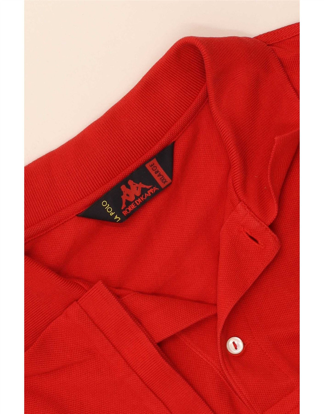 Camisa polo masculina Kappa 2XL vermelha