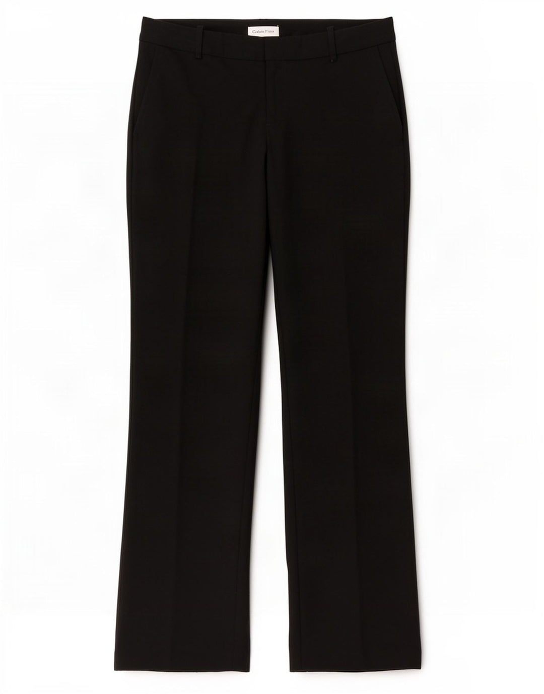Calça feminina Calvin Klein Bootcut Suit W32 L30 poliéster preto