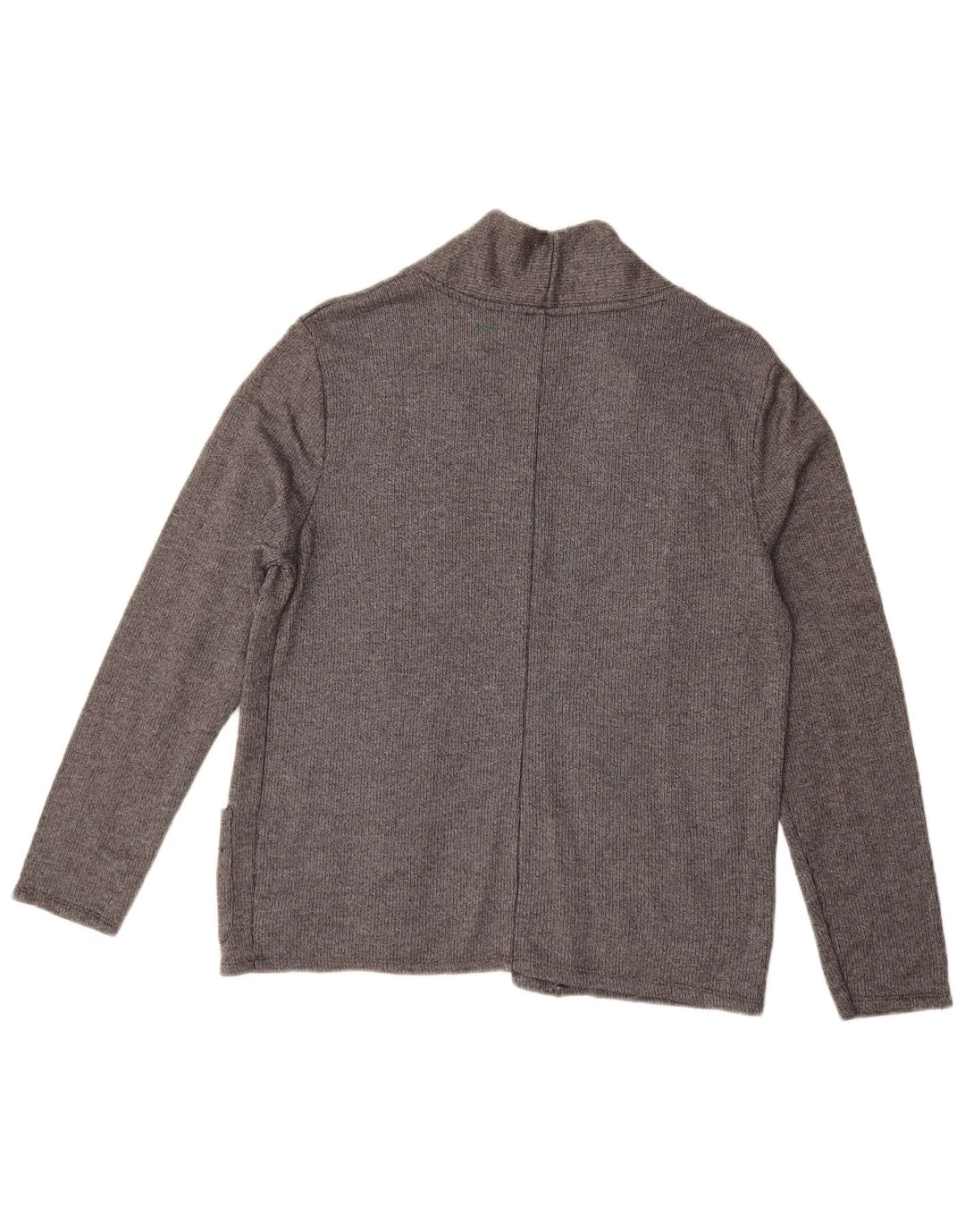 Suéter cardigã masculino Zara pequeno cinza