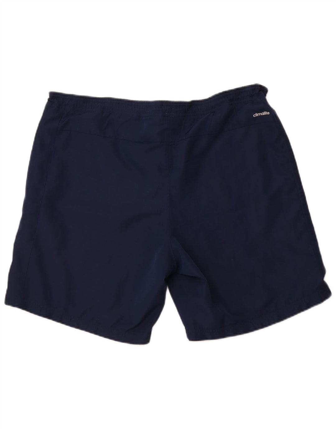 Shorts esportivos masculinos ADIDAS Climalite grandes poliéster azul marinho