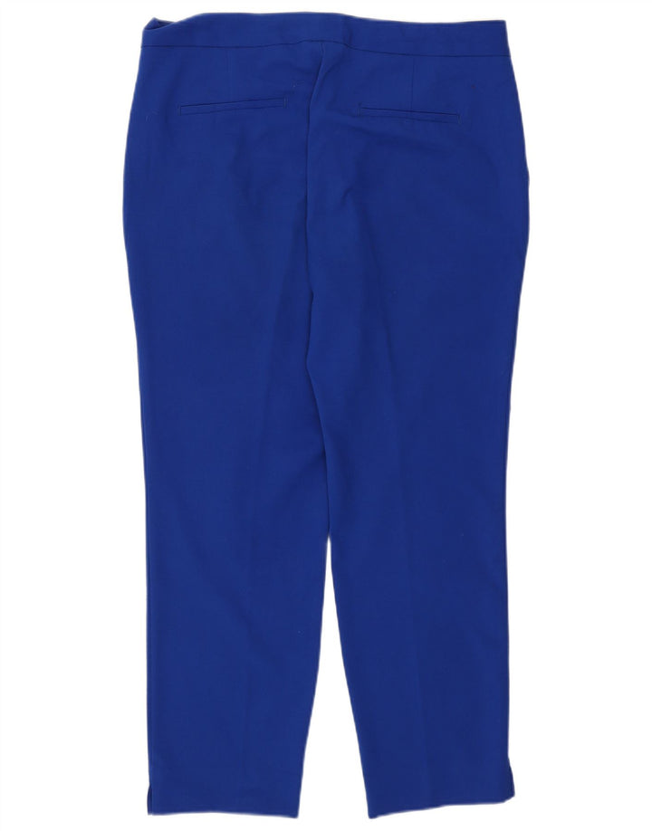 Calça skinny feminina Zara EU 40 médio W30 L26 azul poliéster