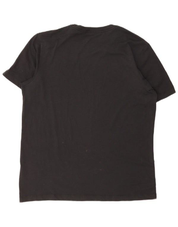 Camiseta Nike Masculina Dri Fit Top Grande Algodão Preto