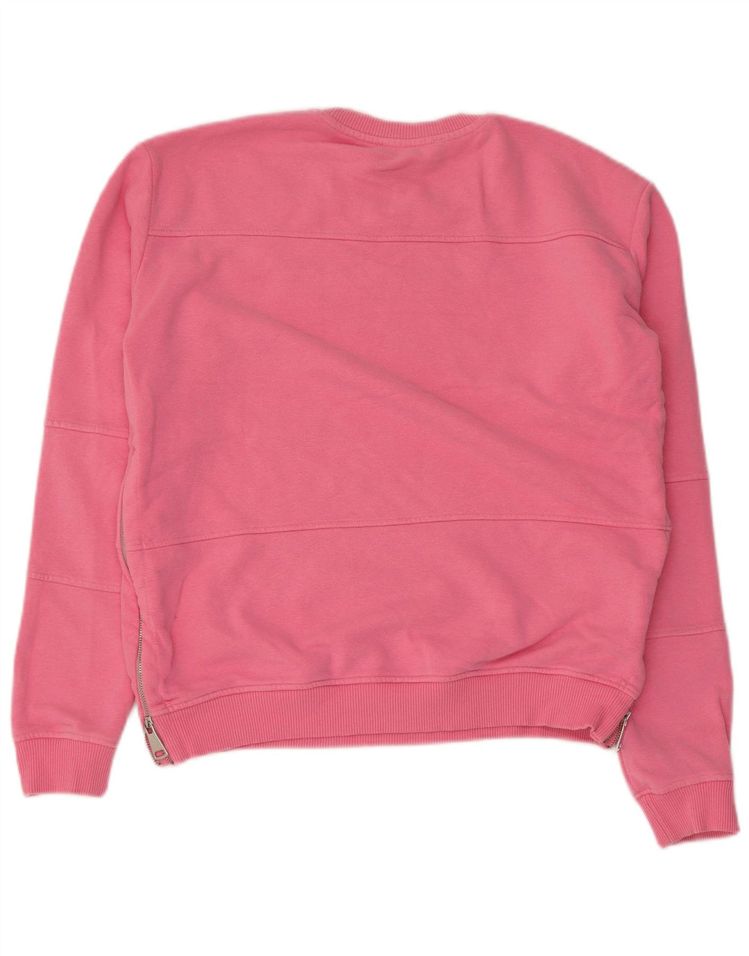 Zara Womens Oversized Sweatshirt Jumper Reino Unido 10 Pequeno Rosa