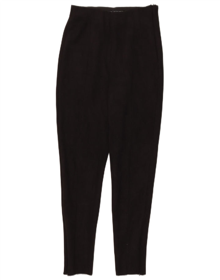 Zara Calça Feminina Slim Cropped Médio W28 L26 Preta