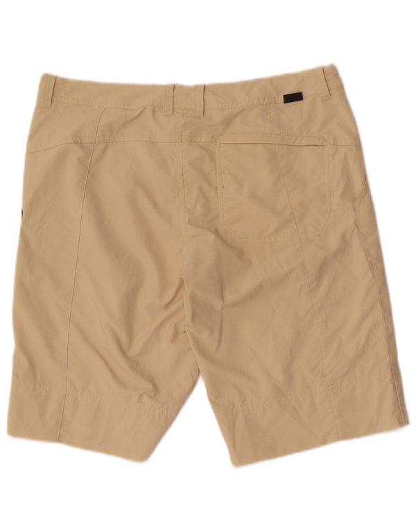 Shorts Chino Feminino Patagonia US 8 Médio W32 Nylon Bege