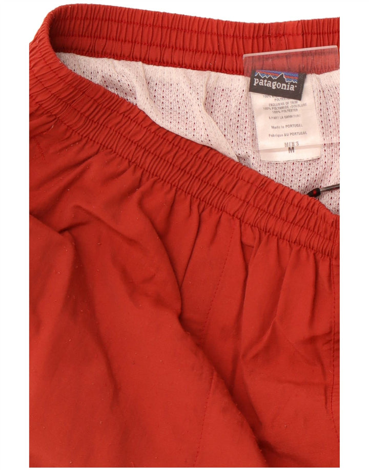 Shorts esportivos masculinos PATAGONIA médio vermelho nylon