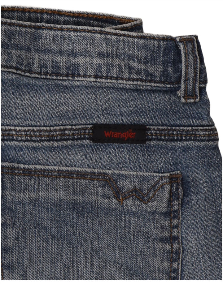 Shorts jeans feminino Wrangler W30 azul médio