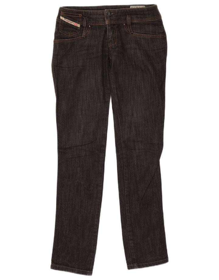 Jeans feminino Diesel Matic Straight W26 L31 algodão preto