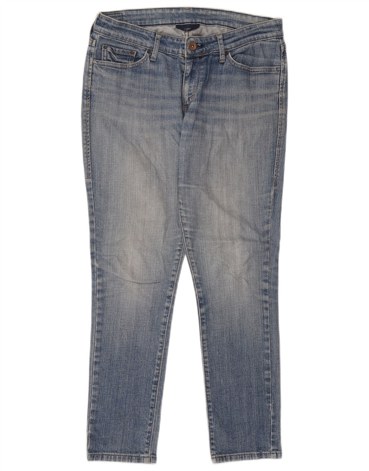 Jeans feminino Levi's Slim US 8 médio W30 L27 algodão azul