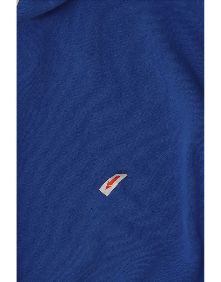 Calça de treino masculina Adidas Joggers médio azul algodão