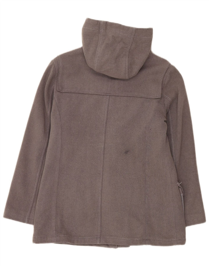 Jaqueta feminina com capuz North Sails UK 10 pequena lã cinza