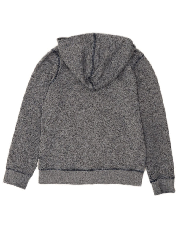 Suéter com capuz CONVERSE Boys All Star Zip 5-6 anos algodão manchado azul