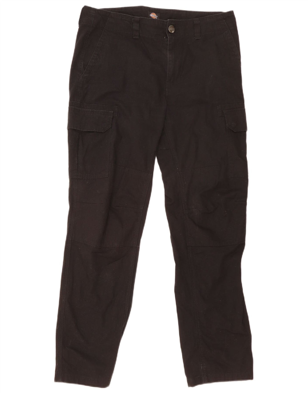 Calças Dickies Mens Slim Cargo W32 L30 Poliéster Preto