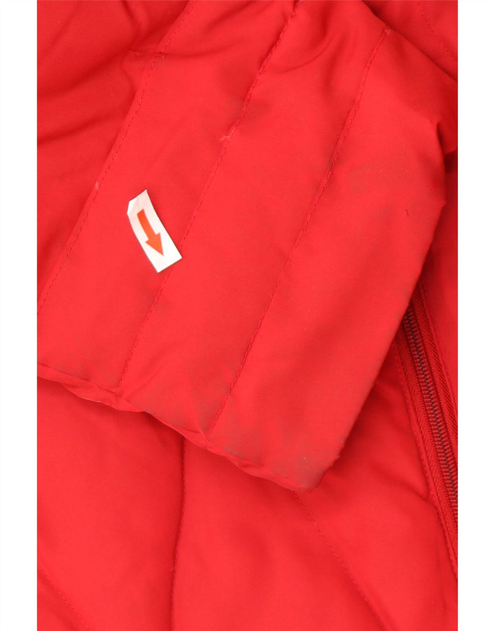 Jaqueta acolchoada feminina Esprit UK 18 XL poliéster vermelho