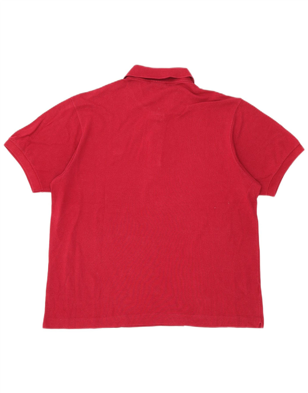Camisa polo masculina LACOSTE tamanho 6 XL vermelho