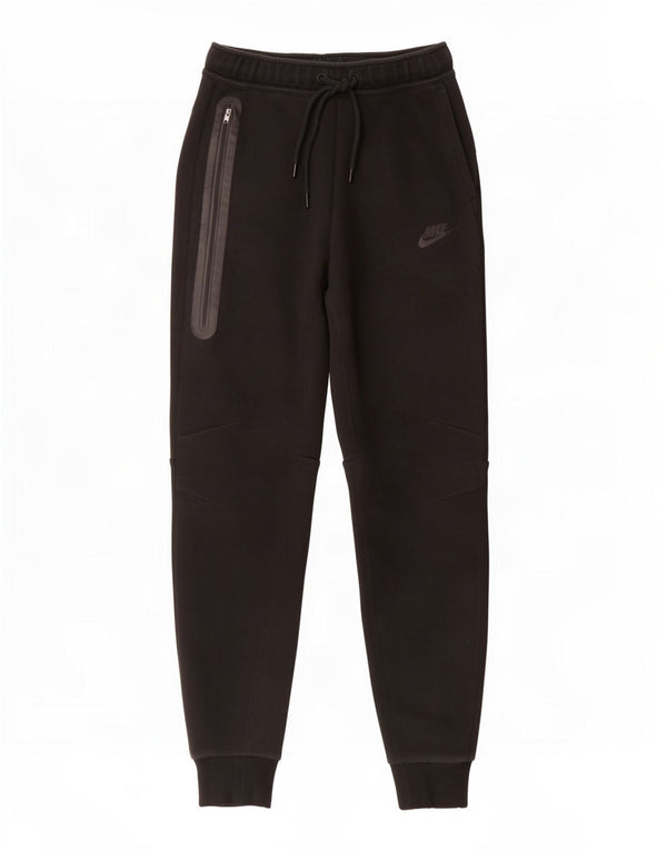 Calça de treino feminina Nike Joggers UK 6 XS algodão preto