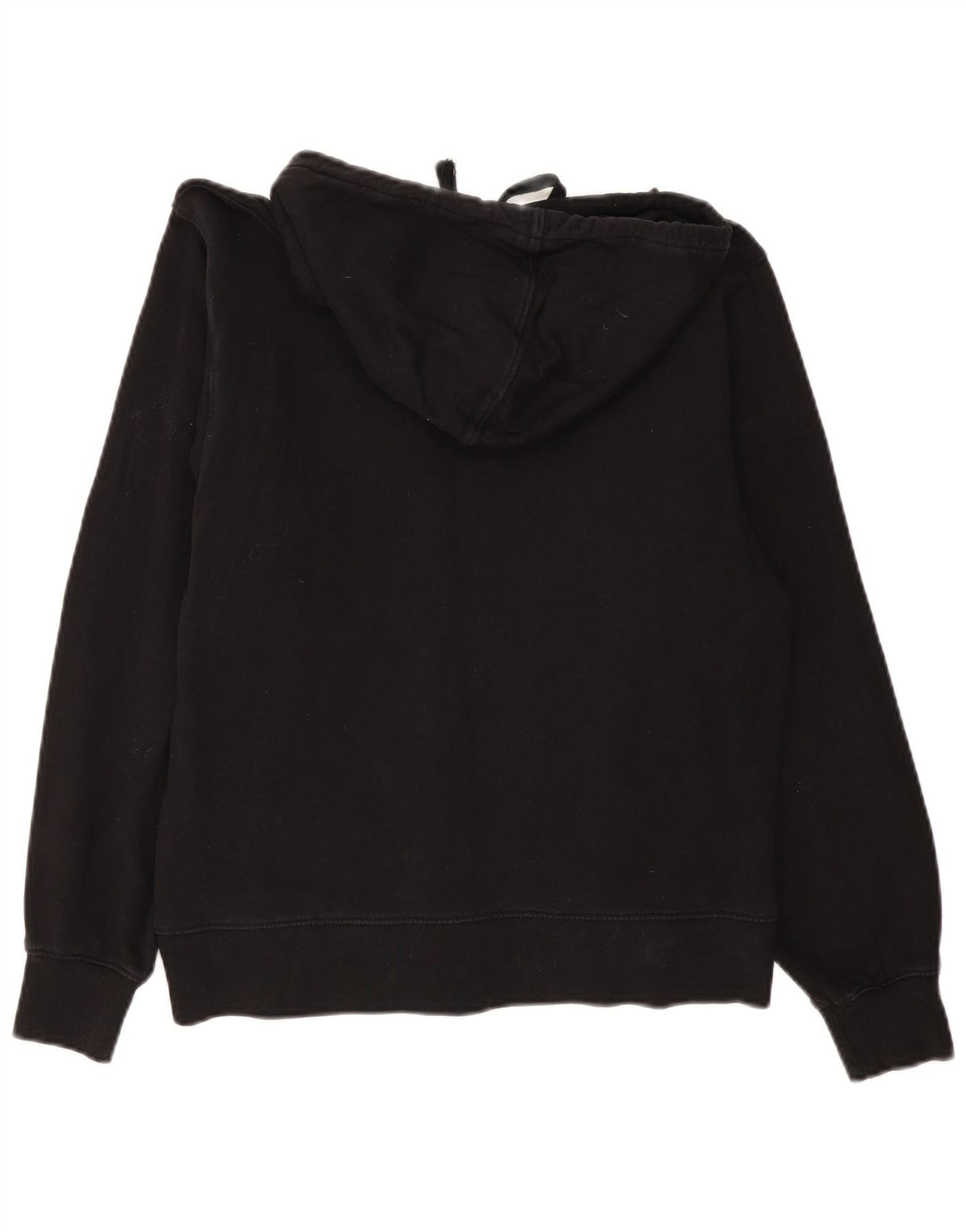 VANS Mens Graphic Hoodie Jumper XS Algodão Preto