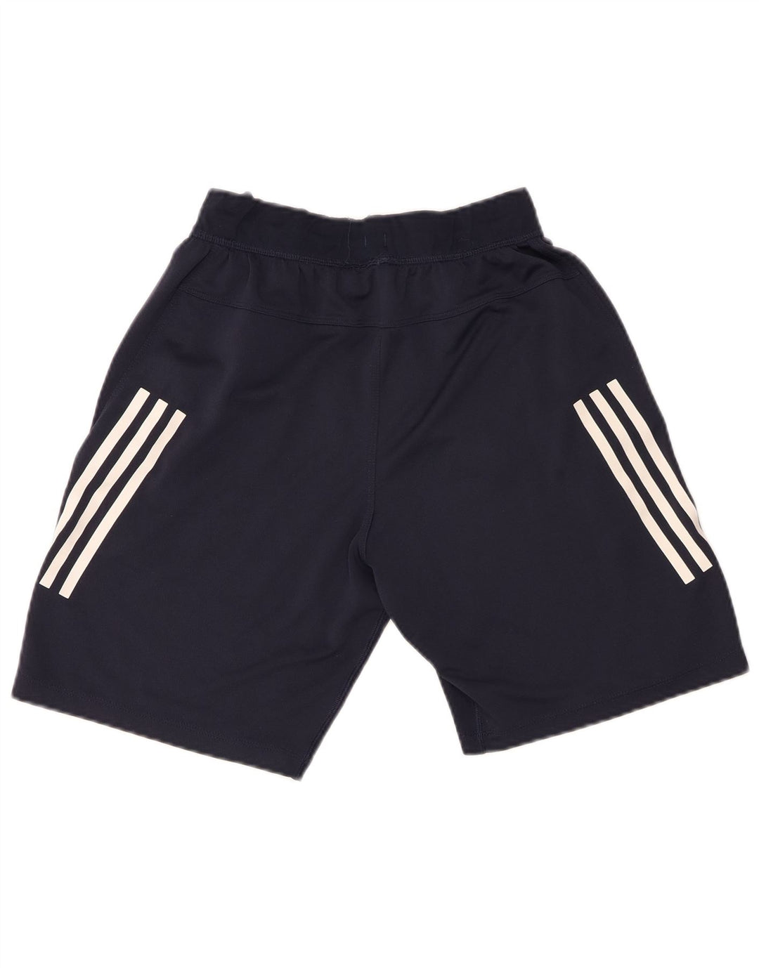 Shorts esportivos Adidas meninos 7-8 anos azul marinho poliéster