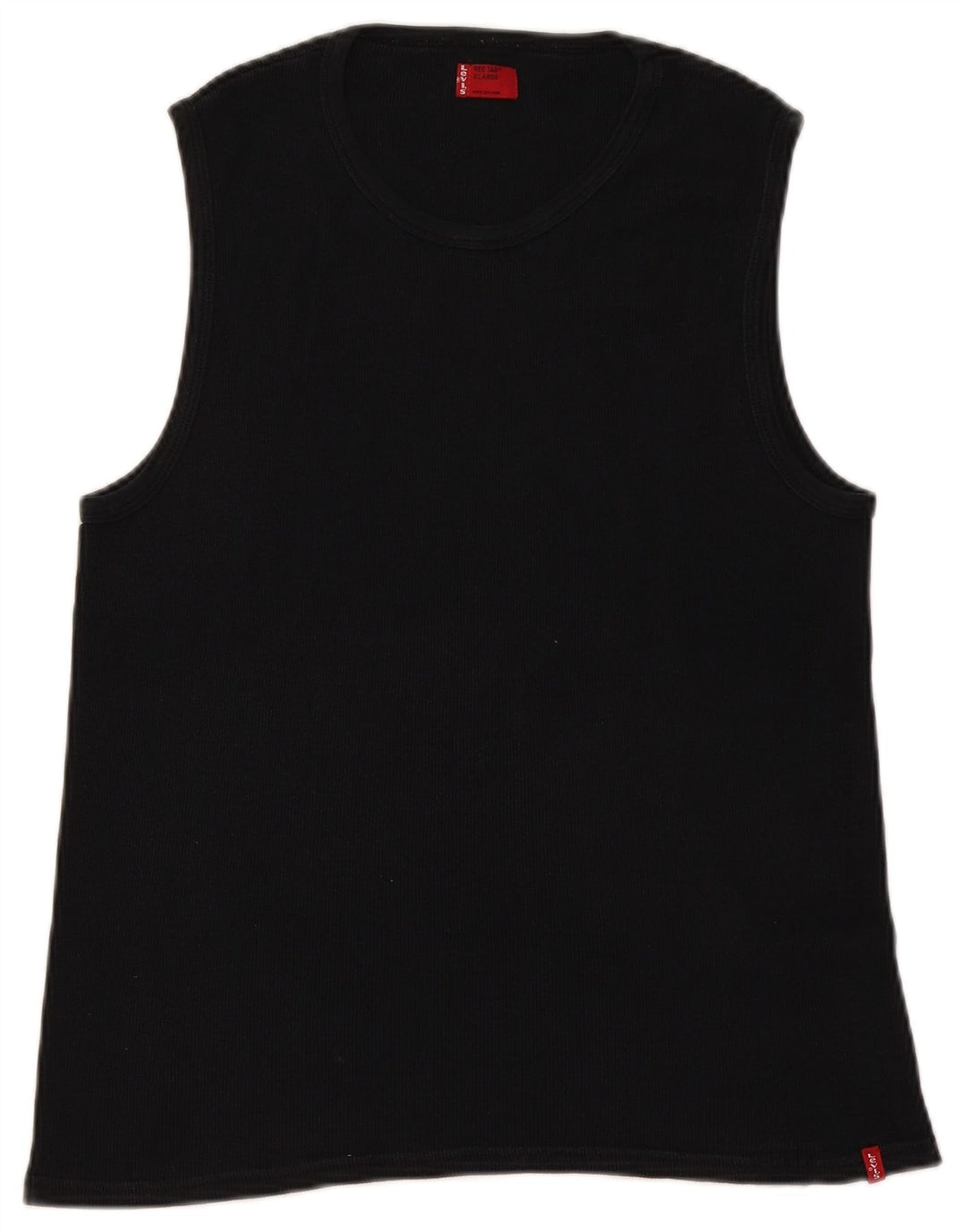 Colete feminino Levi's UK 18 XL algodão preto