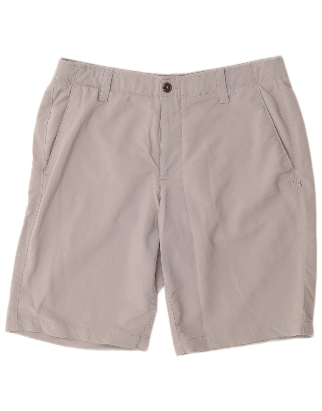 UMBRO Mens Chino Shorts W34 Grande Cinza Nylon