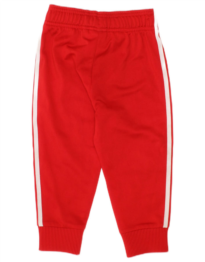 Calças de treino para bebés ADIDAS 18-24 meses vermelho poliéster