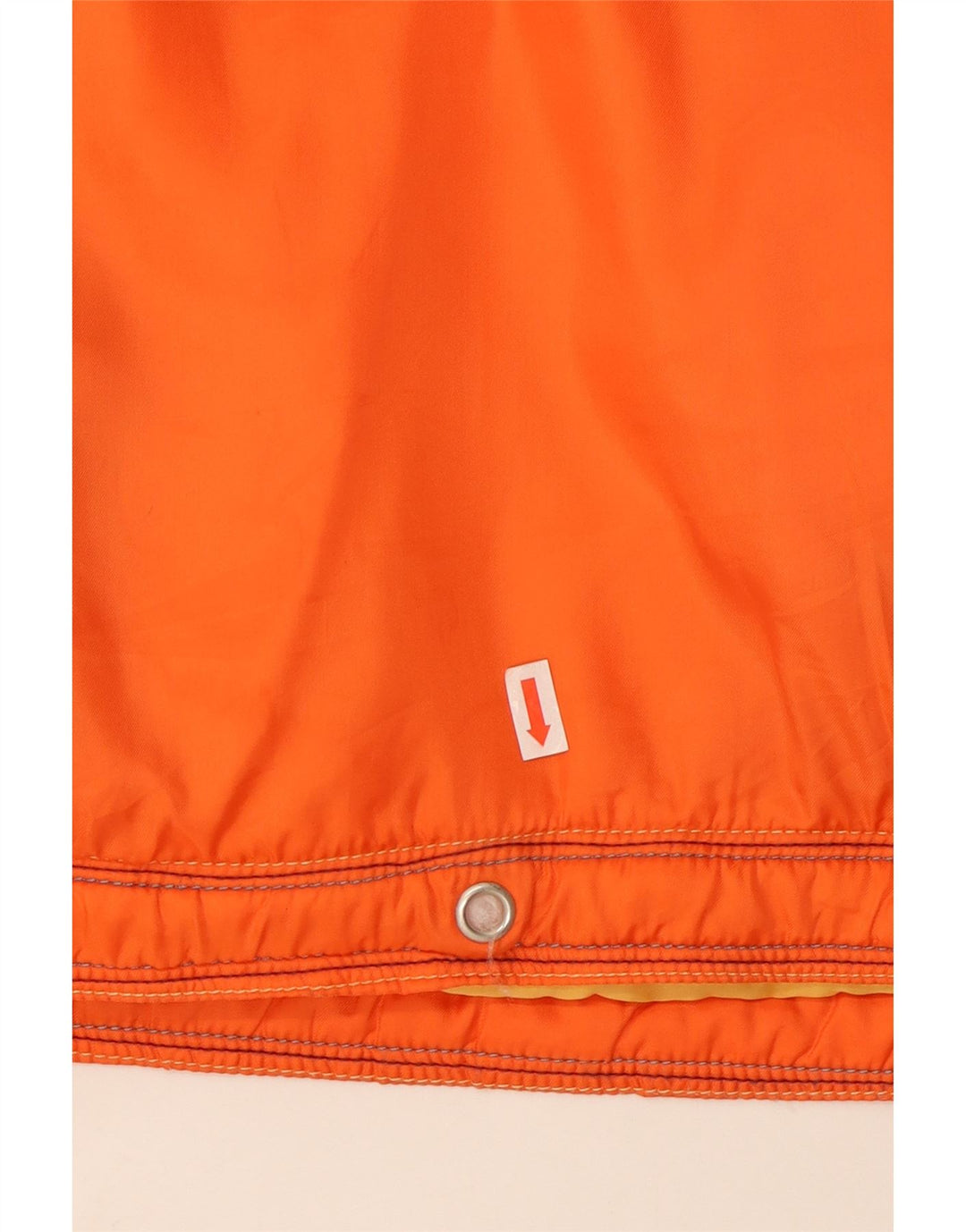 Ellesse Pulôver masculino com capuz completo agasalho UK 34 XS laranja inverno